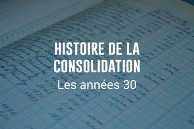 consolidation années 30